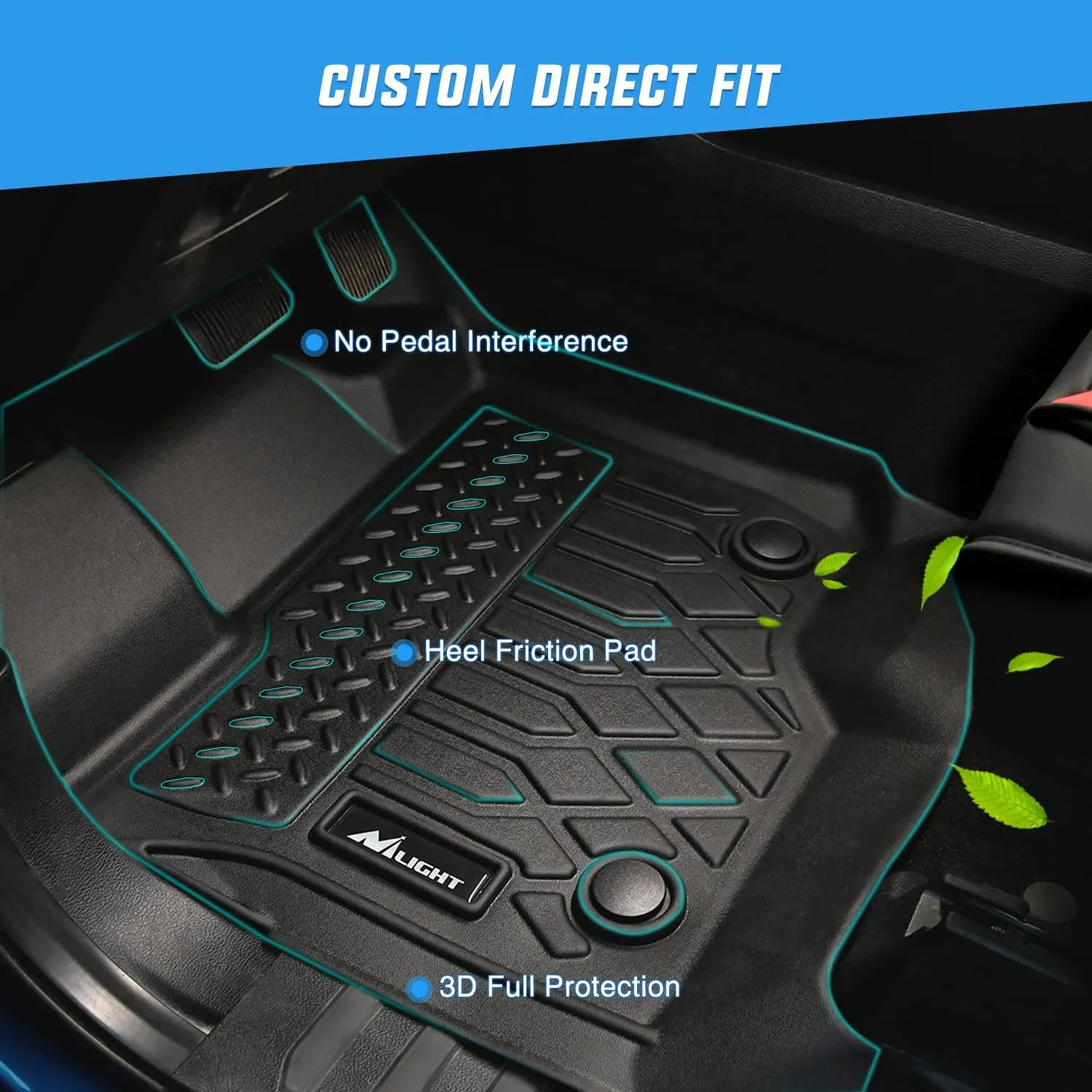 2023 2024 2025 Honda CRV Fuel Hybrid TPE Floor Mats