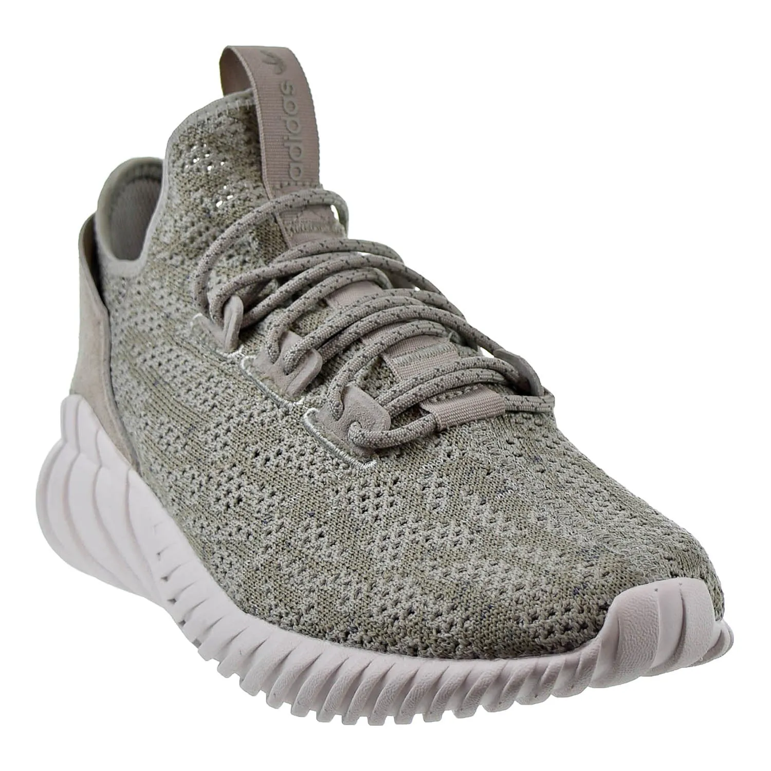 Adidas Tubular Doom Sock Primeknit Mens Shoes Sesame/Sesame/White