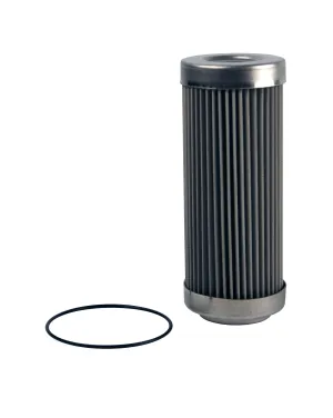 Aeromotive Fuel System 12642 40-m Stainless Element: ORB-12 Filter Housings