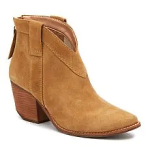 Arrow Suede Booties