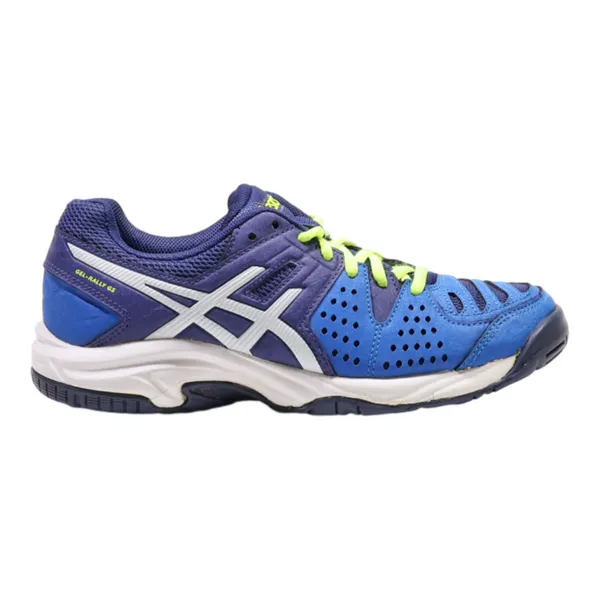 ASICS GEL-RALLY GS Sneaker Trainers Blue Synthetic Mens UK 2.5