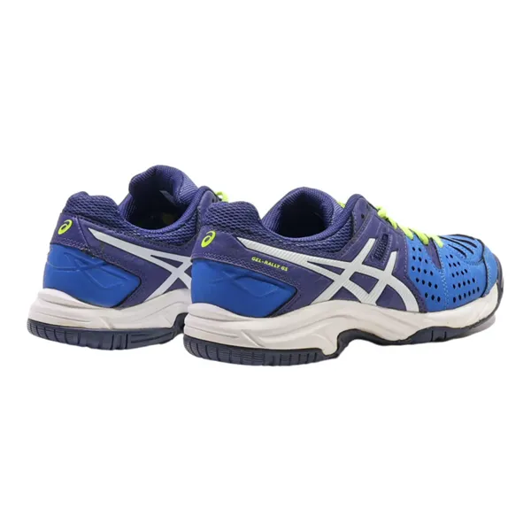 ASICS GEL-RALLY GS Sneaker Trainers Blue Synthetic Mens UK 2.5
