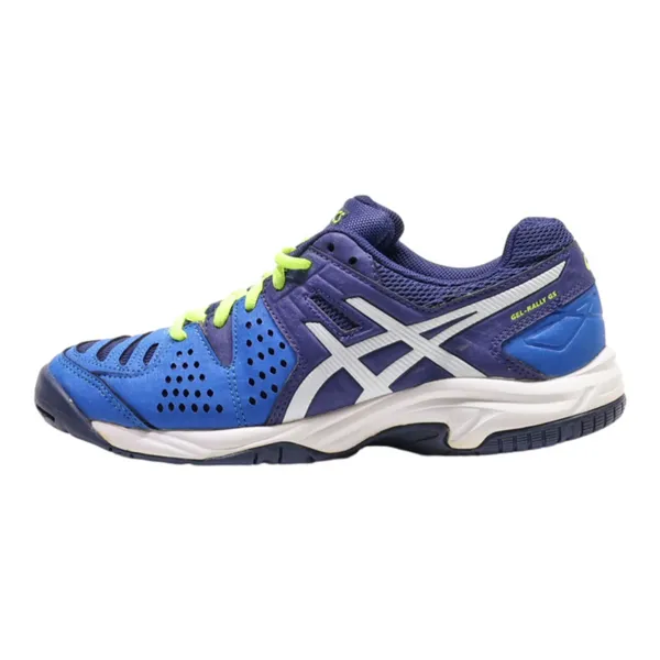 ASICS GEL-RALLY GS Sneaker Trainers Blue Synthetic Mens UK 2.5