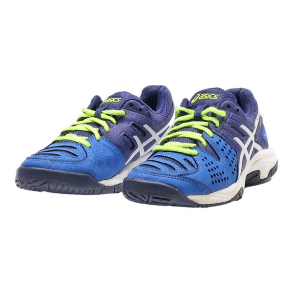 ASICS GEL-RALLY GS Sneaker Trainers Blue Synthetic Mens UK 2.5
