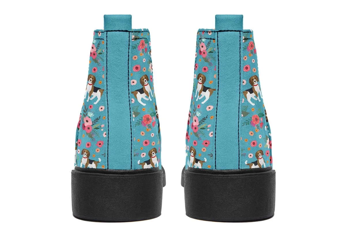 Beagle Flower Neat Vibe Boots