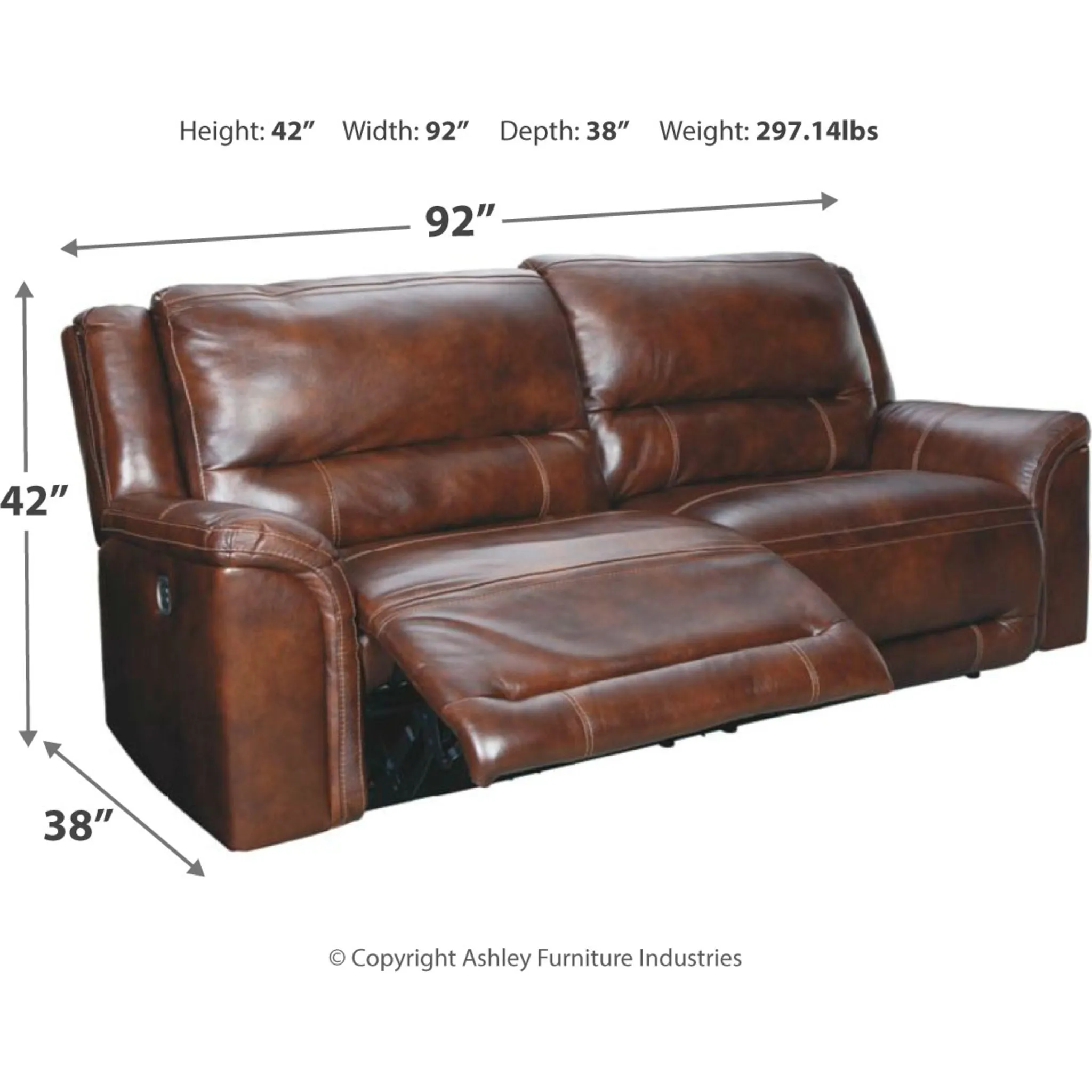 Catanzaro Reclining Sofa with Power