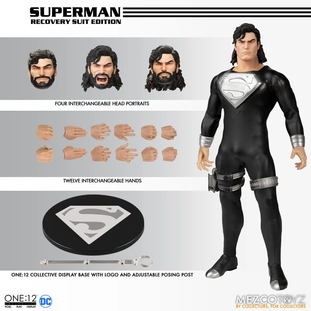 DC Comics Mezco One:12 Collective Superman Recovery Suit Edition