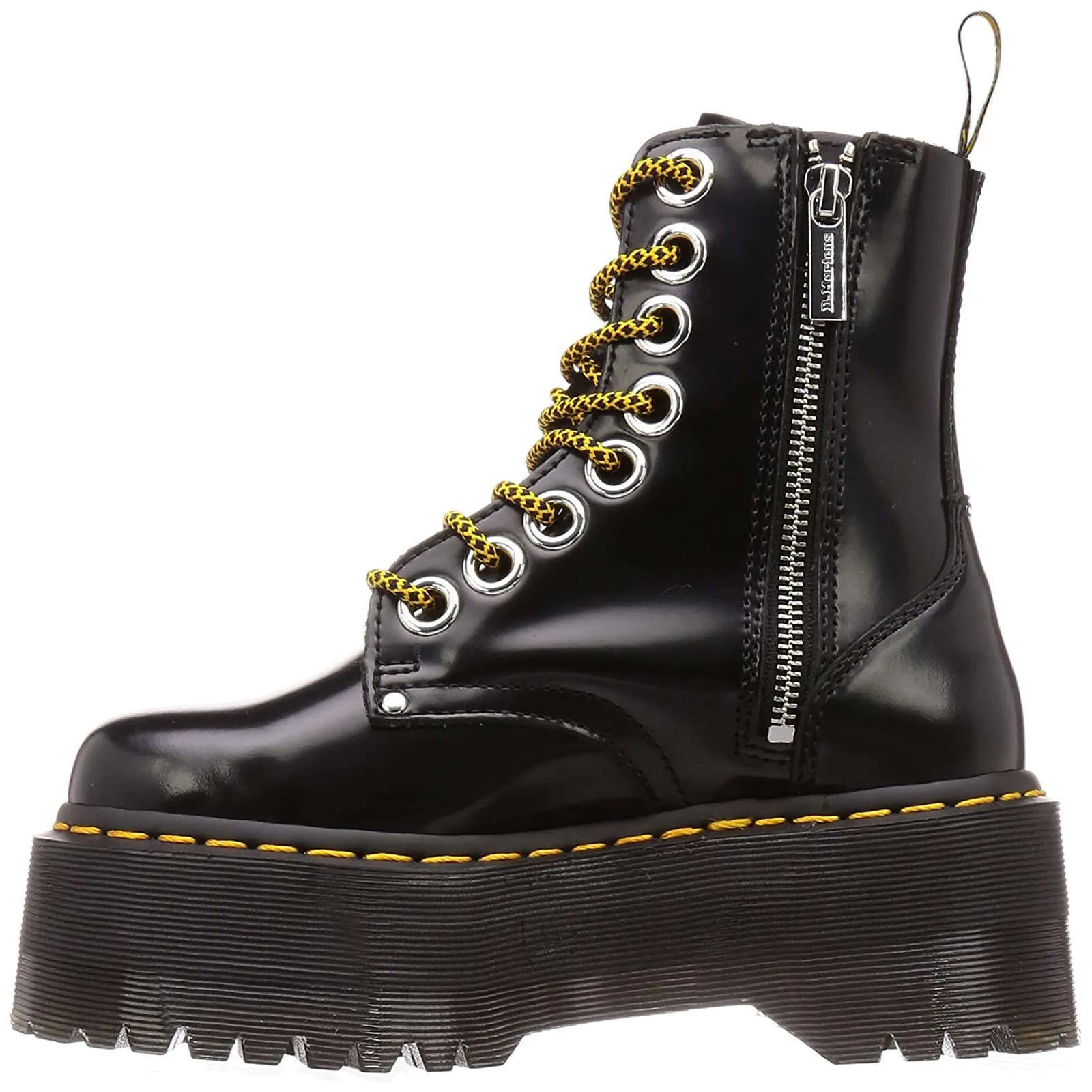 Jadon Max Buttero Leather Women's Platform Boots