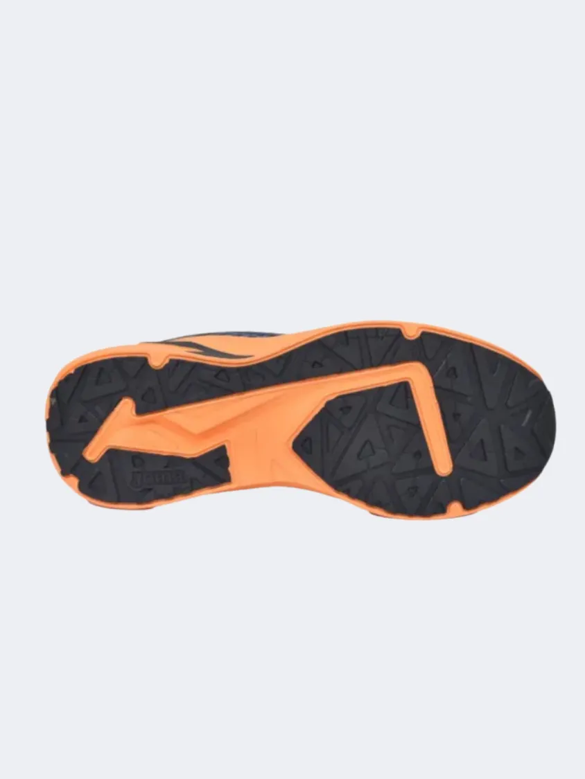 Joma Super 2401 Gs-Boys Running Shoes Black/Orange