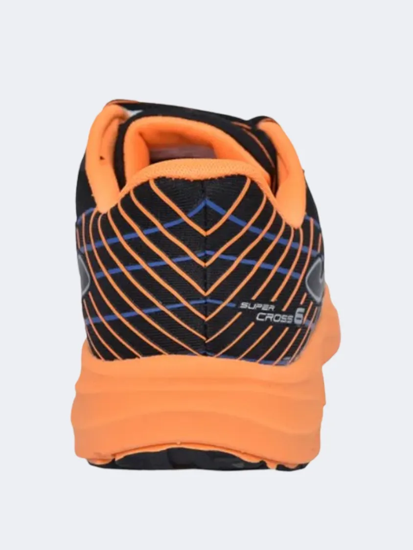Joma Super 2401 Gs-Boys Running Shoes Black/Orange