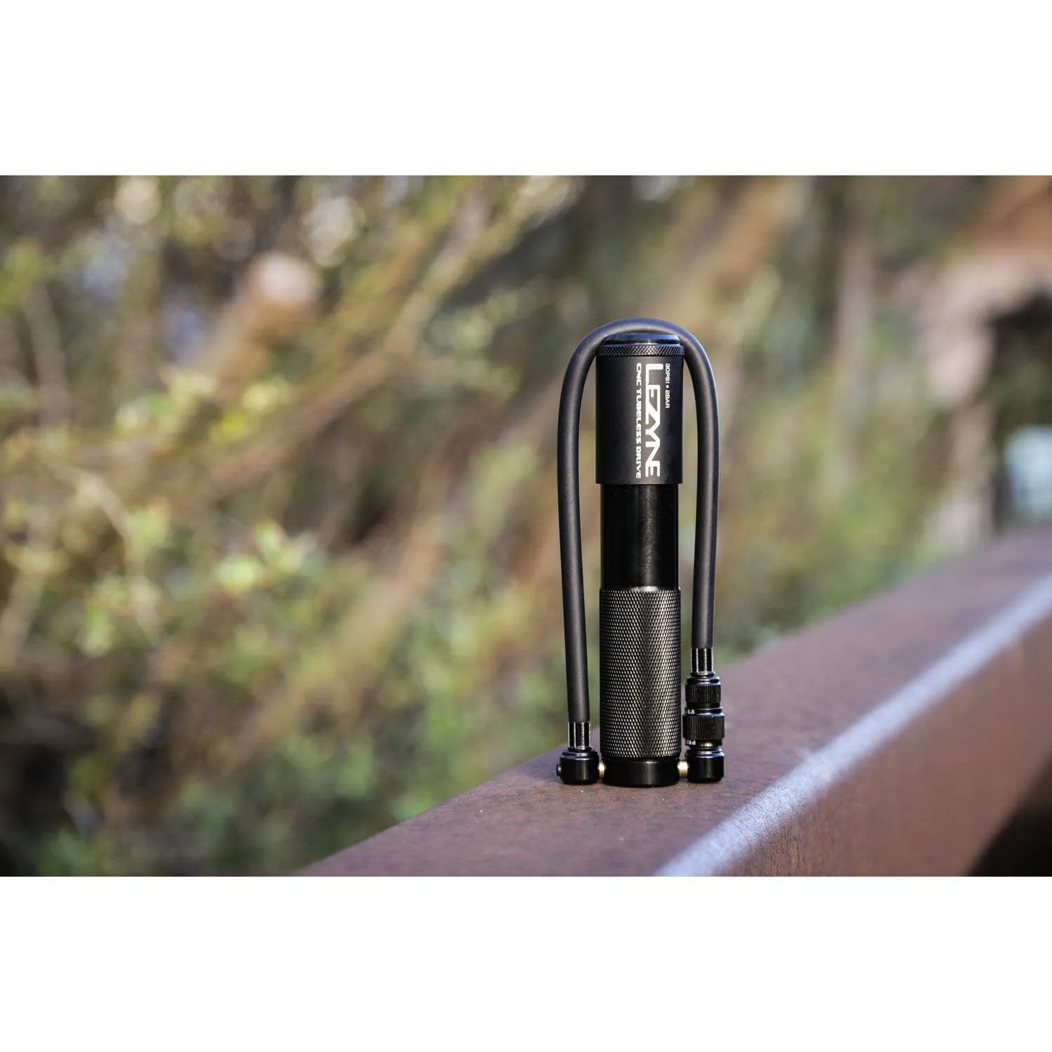 Lezyne CNC Tubeless Drive-3-In-1 Pump - Black