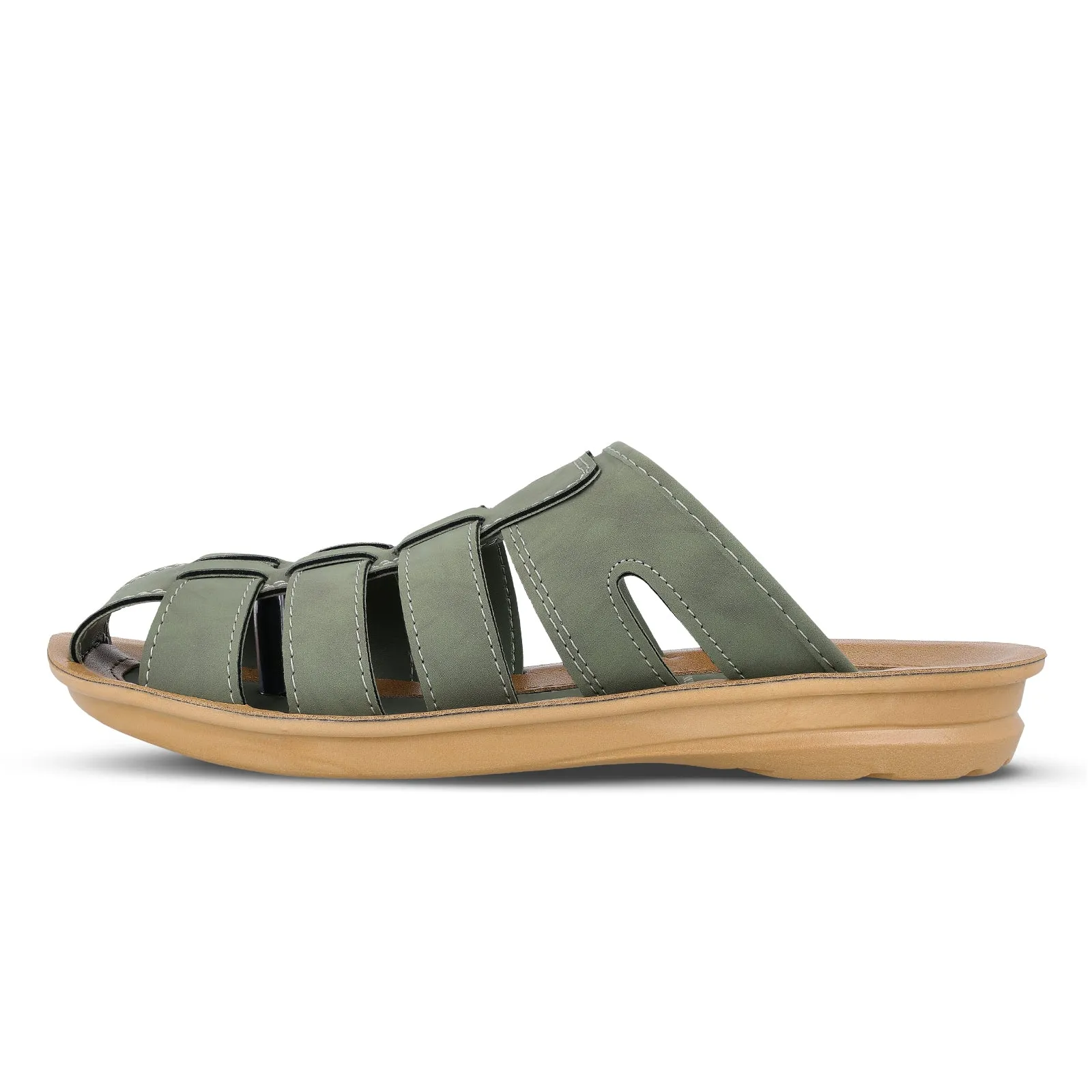 Men's Fisherman Sandals  - WG5306 Sage Green