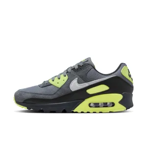 MENS NIKE AIR MAX 90 (SMOKE GREY/PHOTON DUST/LT LEMON TWIST)