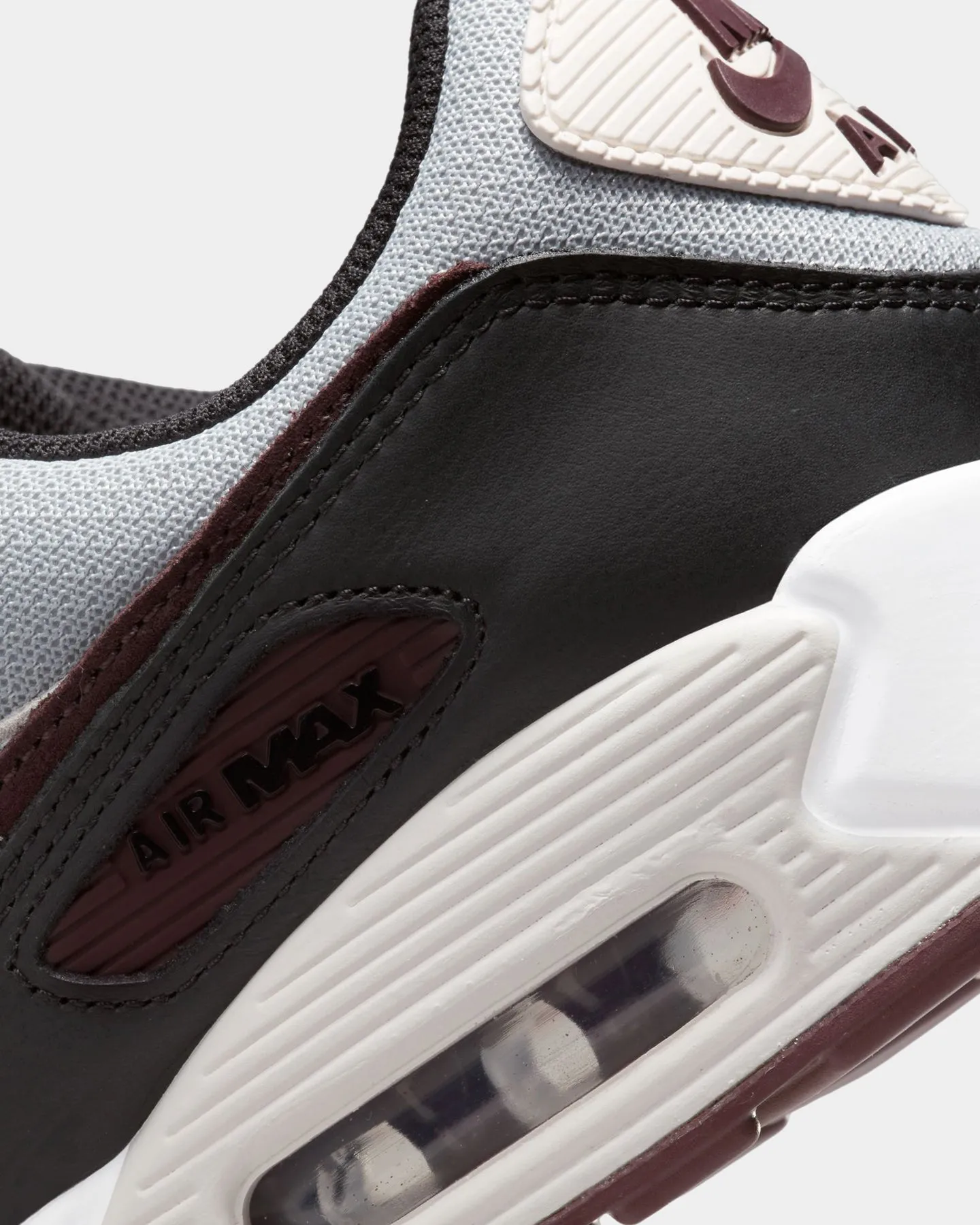 Nike Air Max 90 Wolf Grey/Burgundy