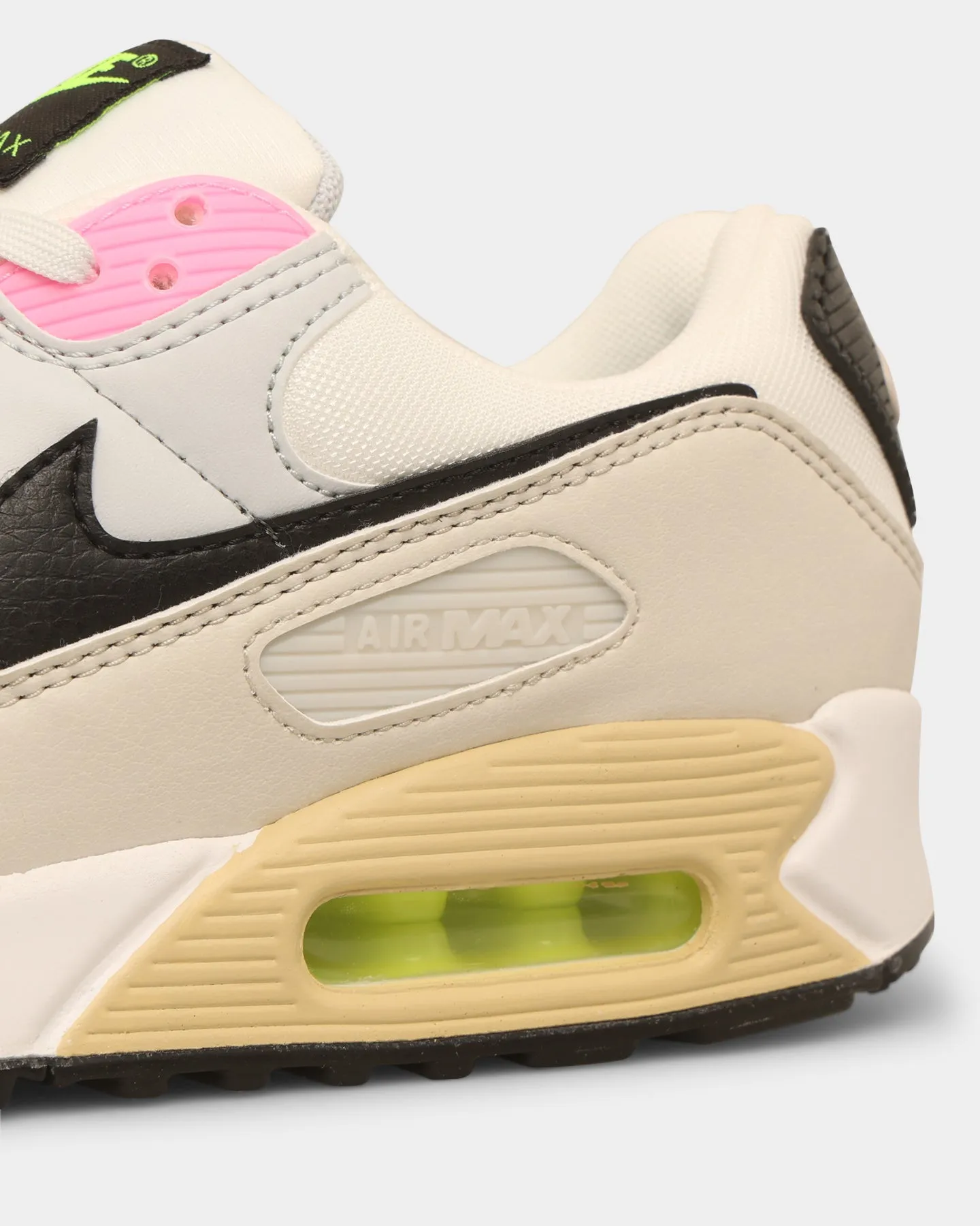 Nike Women's Air Max 90 Summit White/Black-Light Bone