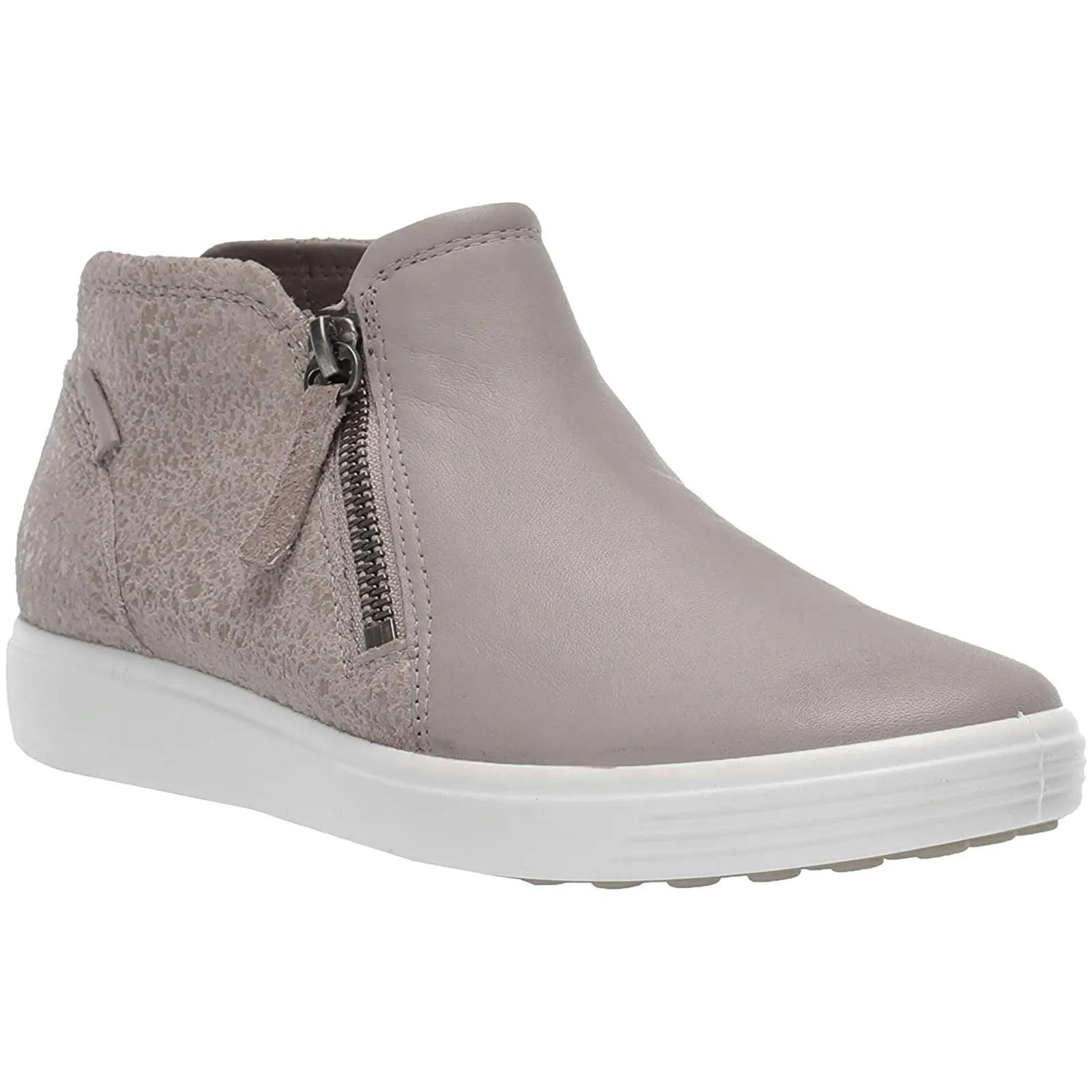 Soft 7 Soft Leather Women's Zip Up Ankle Boots