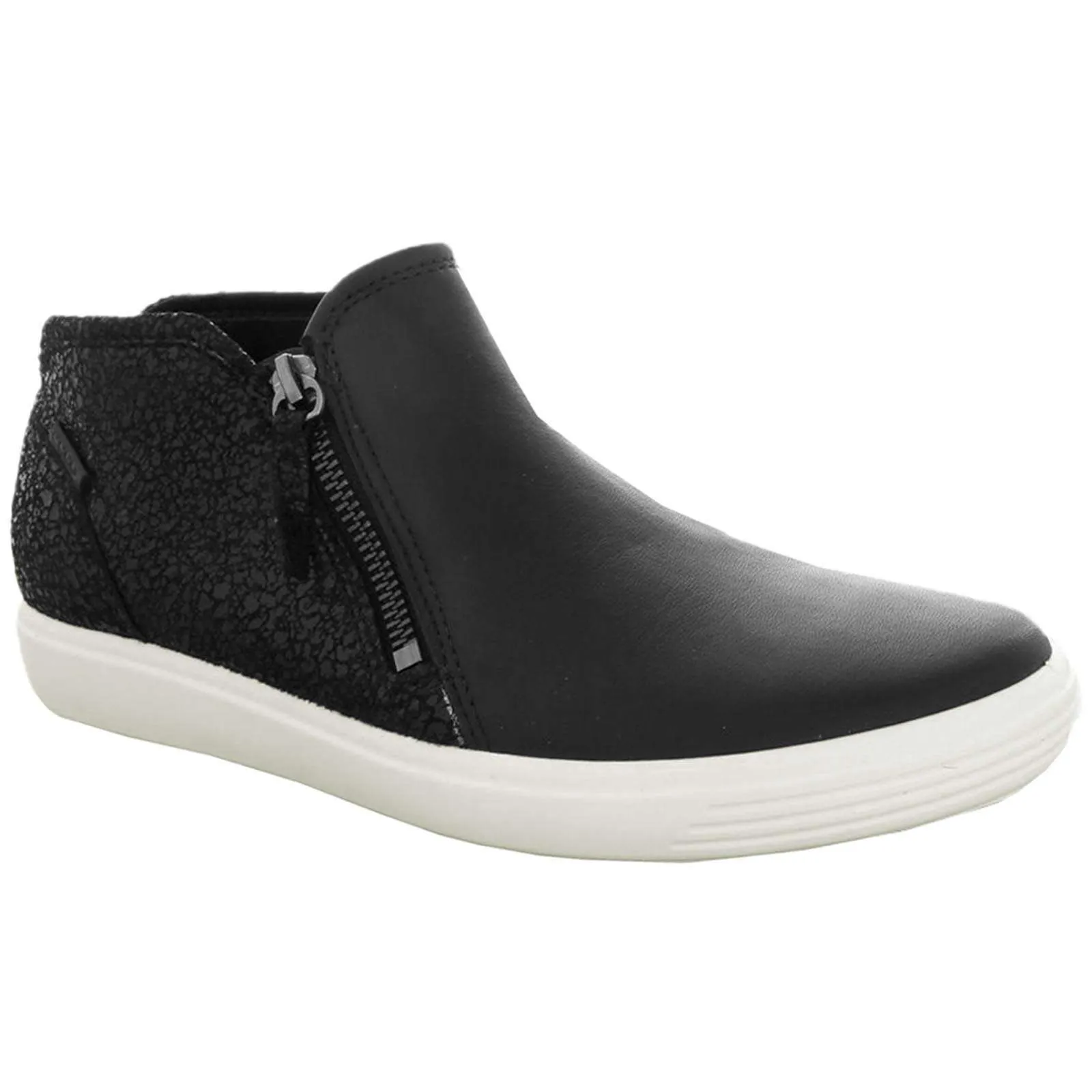 Soft 7 Soft Leather Women's Zip Up Ankle Boots