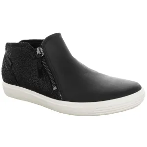 Soft 7 Soft Leather Women's Zip Up Ankle Boots