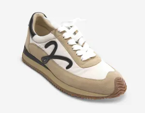 Vaneli: Queen Tennis Shoe in Beige Suede