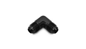 Vibrant Male AN Flare Union 90 Degree Adapter Fitting; Size: -10AN - 10554