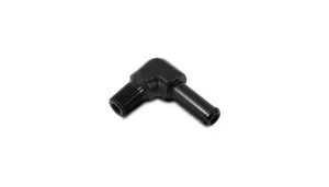 Vibrant Male NPT to Hose Barb Adapter, 90 Degree; NPT Size: 3/8" Hose Size: 3/8" - 11235