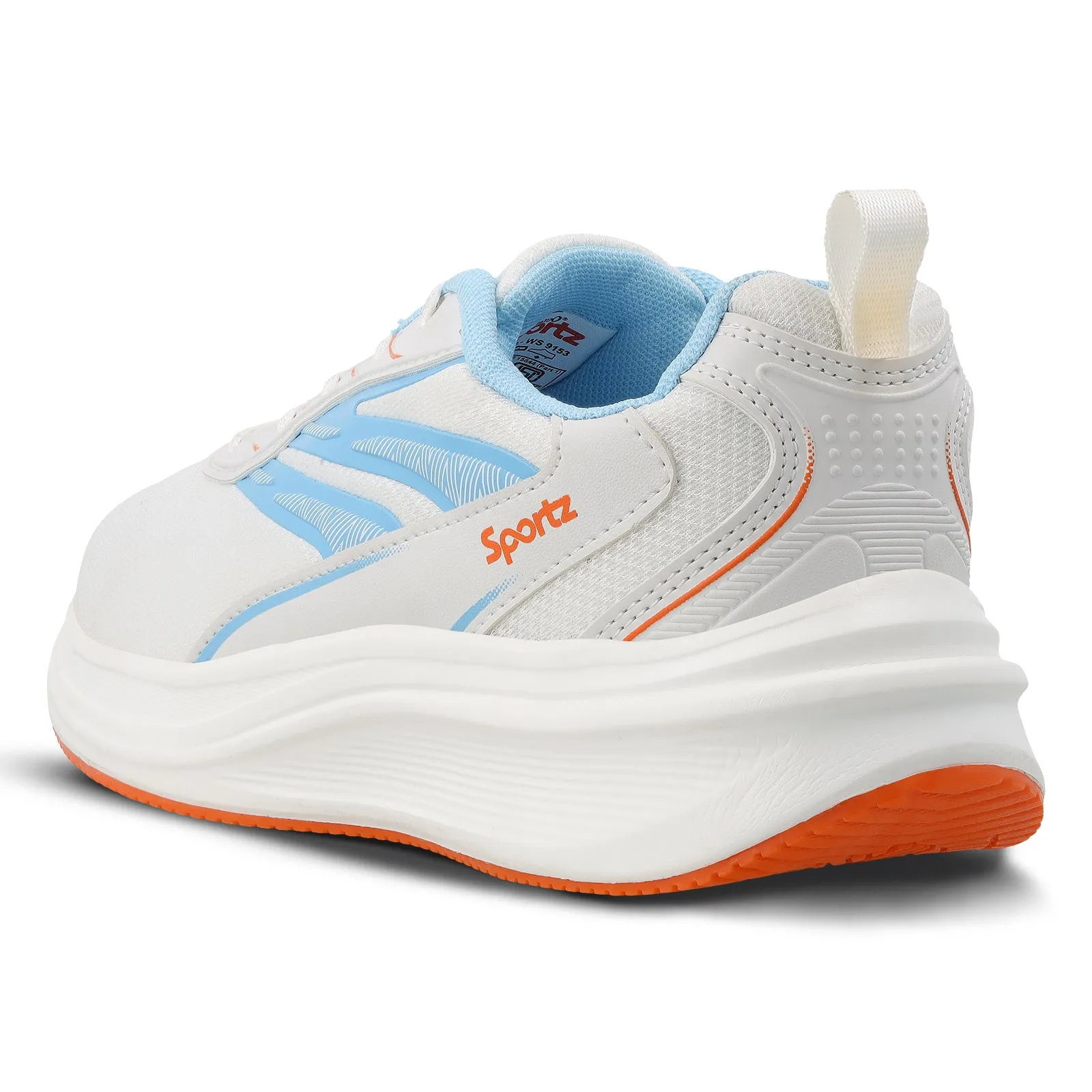 WILZER Men's Lace-up Sports Shoe - WS9153 White